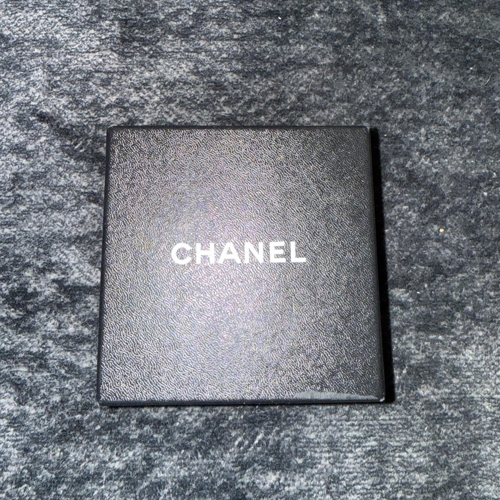 CHANEL Black Textured Box